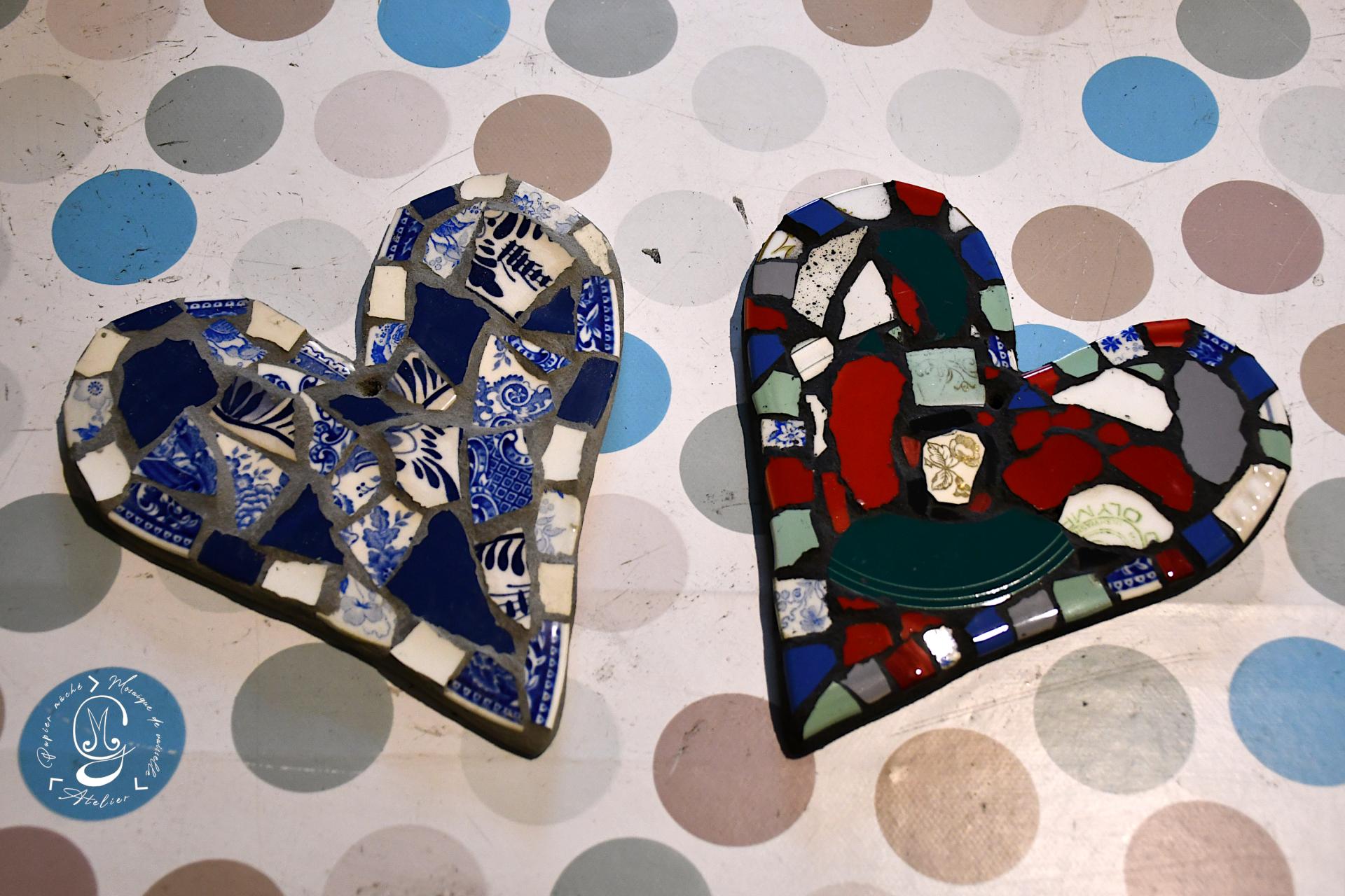 Atelier decouverte de la mosaique de vaissellle du 23 04 22