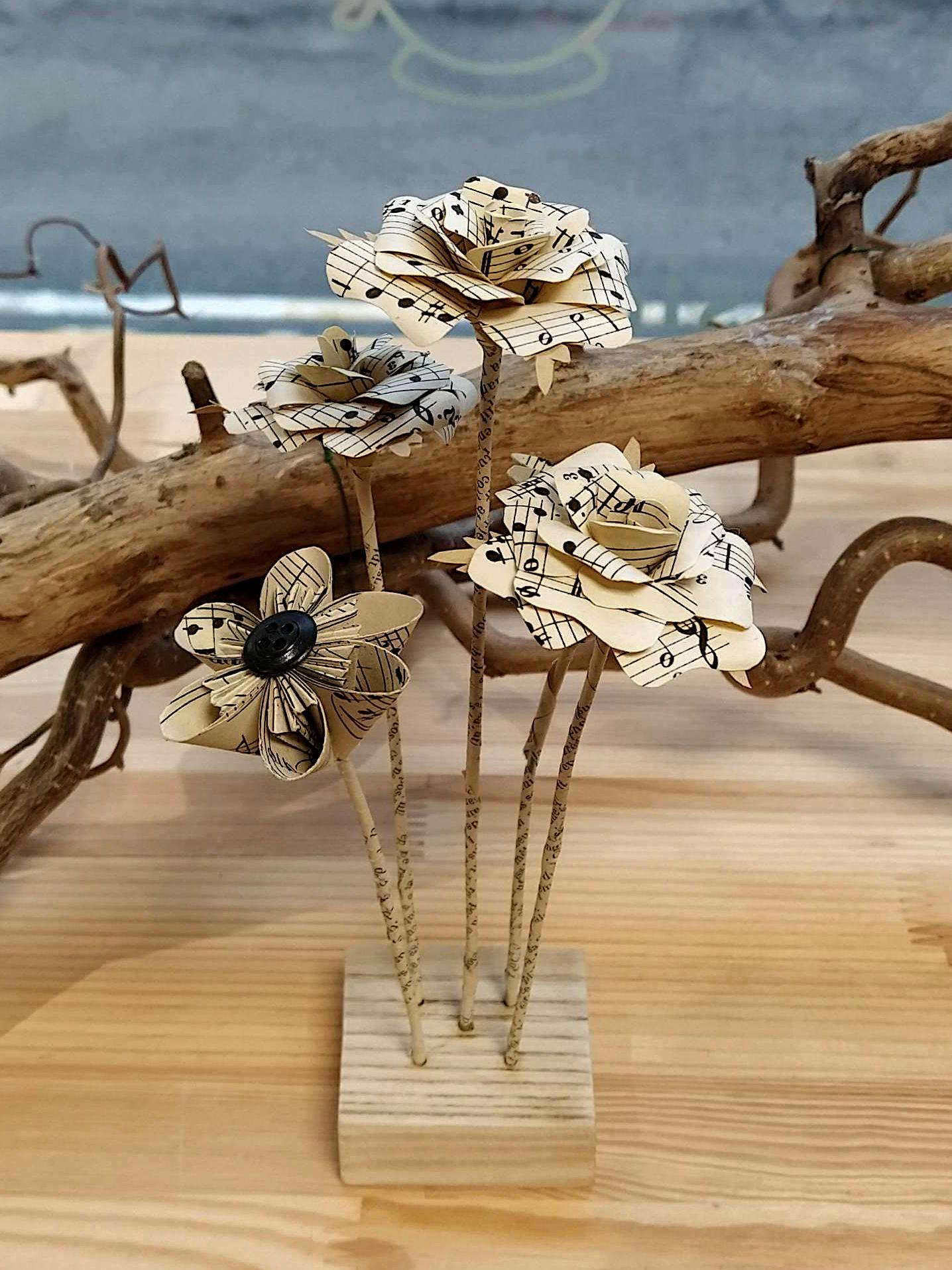 Atelier fleurs en papier du 07 01