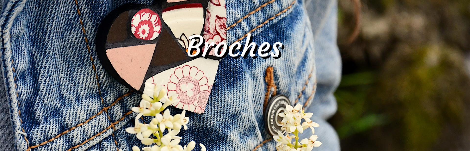 Banniere broches