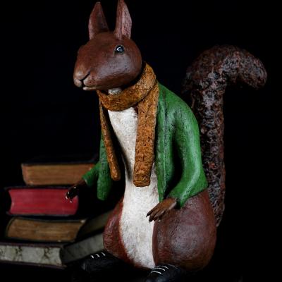 Gaspar sculpture en papier mache de michele giraudo