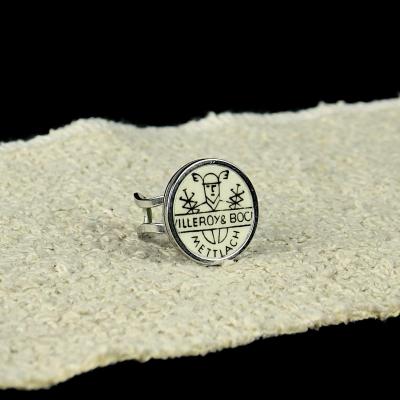 Saphir bague r18mm en vaisselle par mg